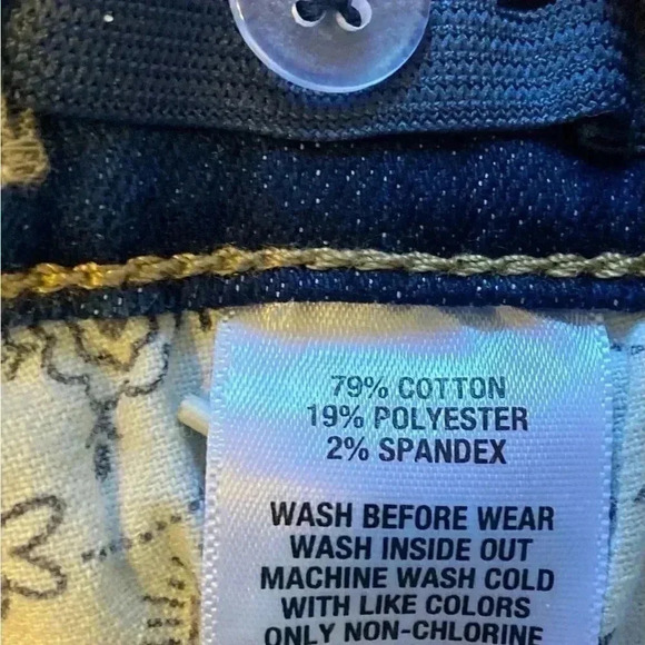 Levi's Boys #514 Straight Leg Regular Fit jeans- Size 12 Adjustable Waist - NWT - Picture 3 of 3